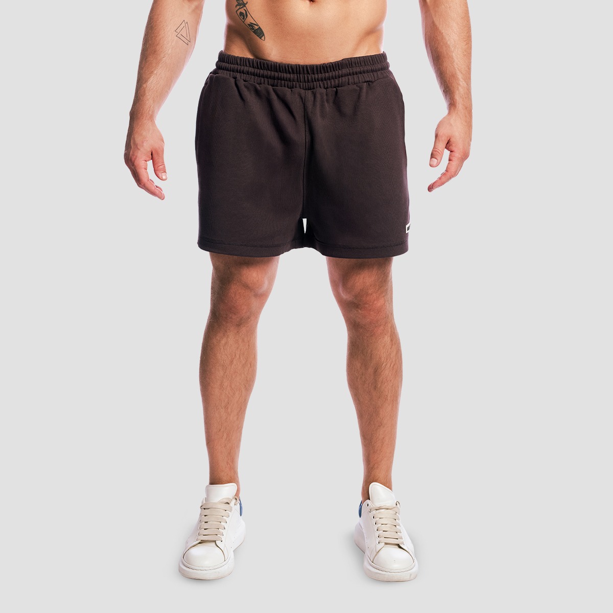Aura Short-Sleeve Tee Brown - GymBeam