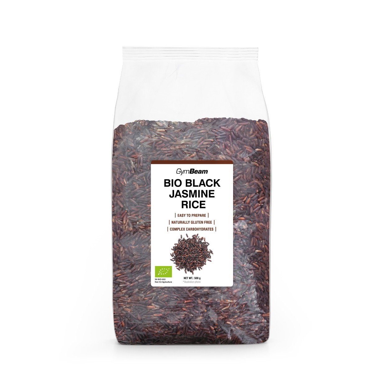 Riz noir BIO Jasmin (non décortiqué) - GymBeam