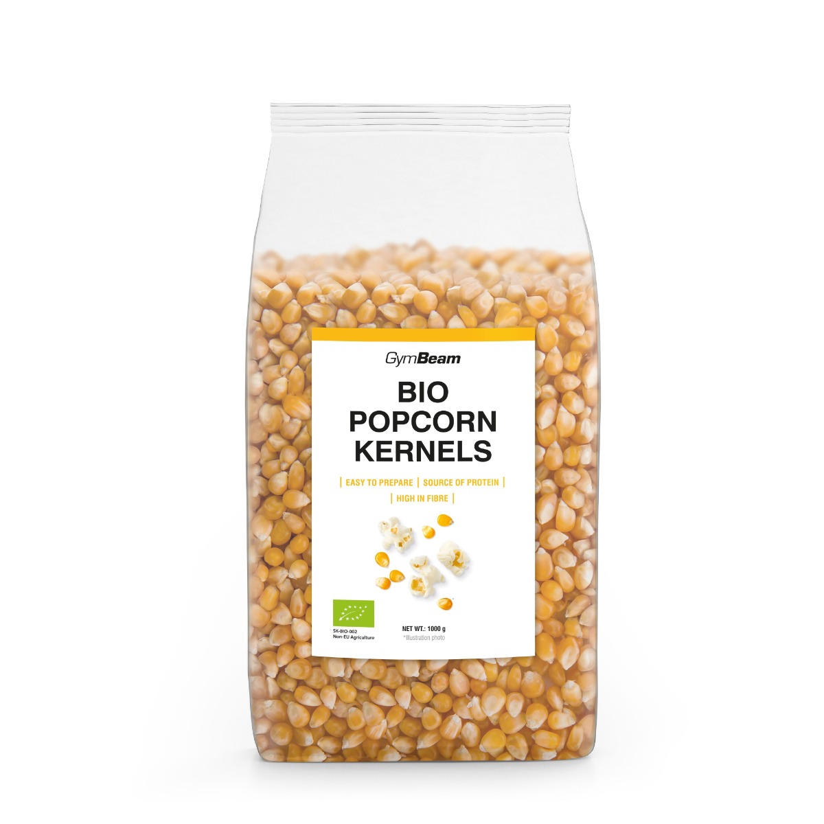 BIO Graines de maïs à éclater - GymBeam.
