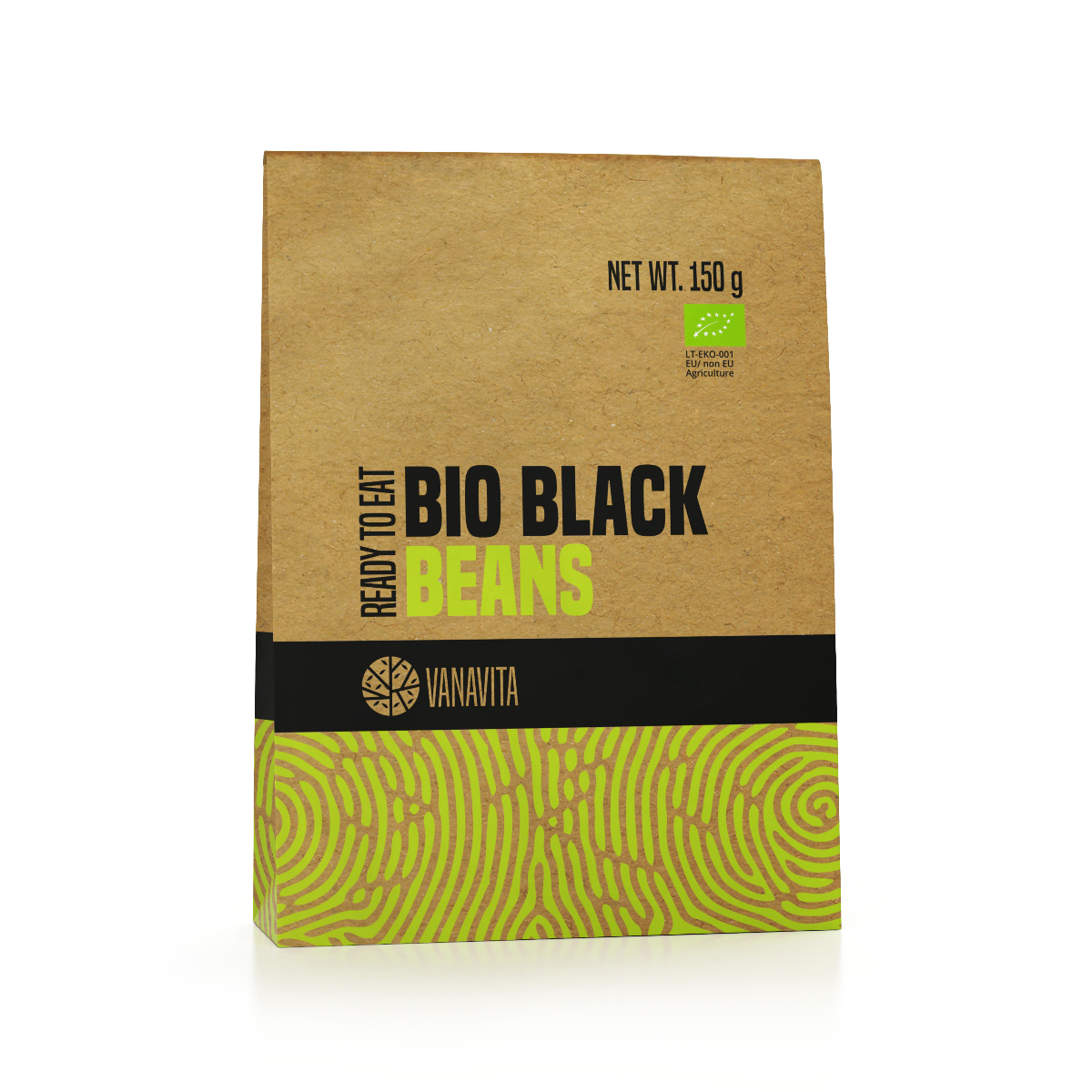 BIO Haricots noirs – Prêts à consommer – VanaVita