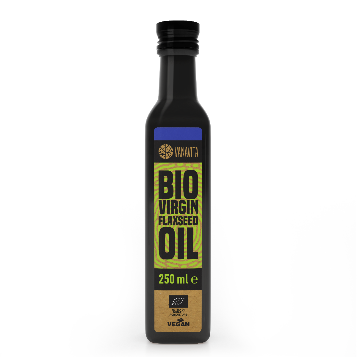 Huile de lin biologique - VanaVita.
