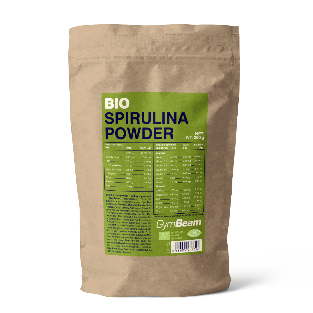BIO Spiruline - GymBeam