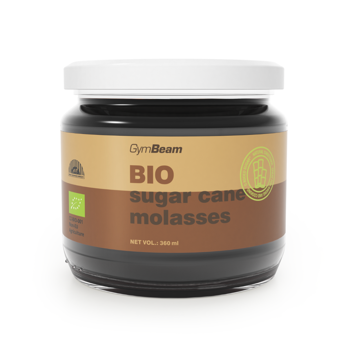 Mélasse de canne à sucre biologique - GymBeam.