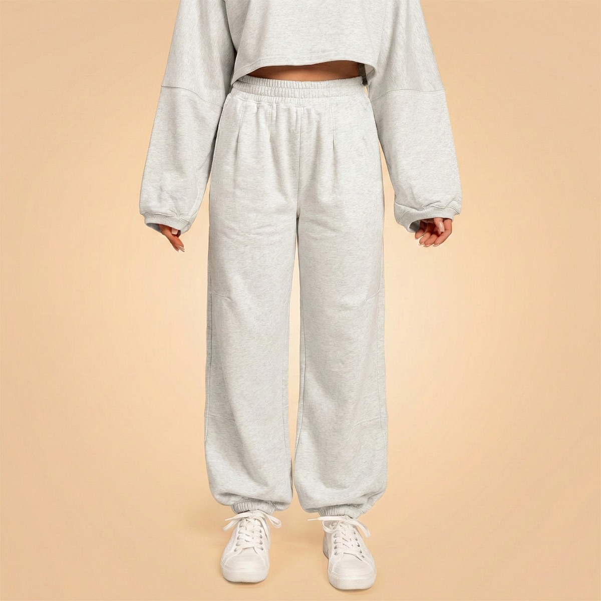 Pantalon de jogging "Women's Bliss" – couleur gris – BeastPink.