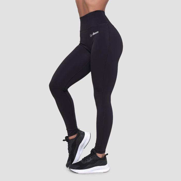 Women‘s Essence Leggings Black - GymBeam L