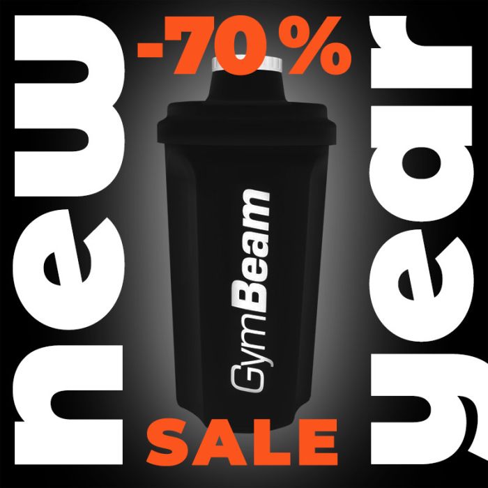 Black Shaker 700 ml - GymBeam 700 ml