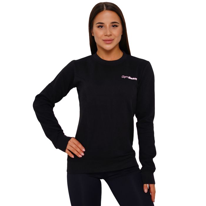 Women‘s Jumper Basic Black - Gymbeam M