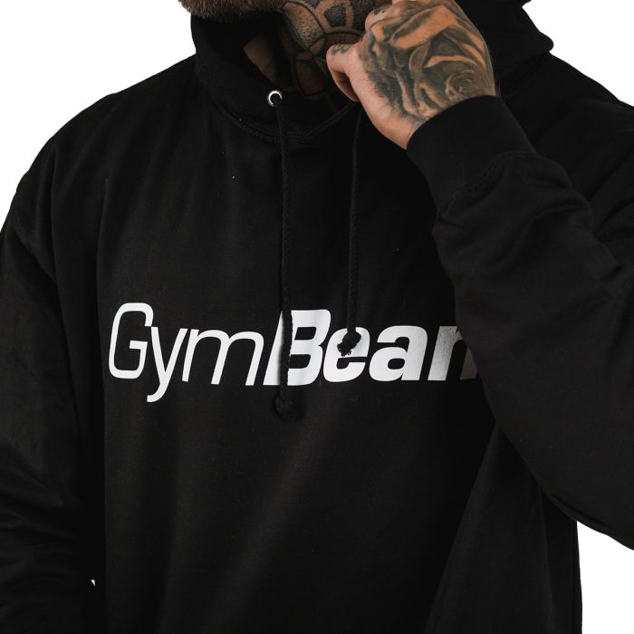 Men‘s PRO Hoodie Black - GymBeam XL