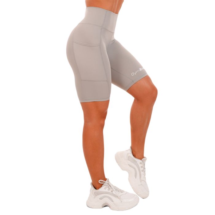 Women‘s Biker Shorts grey - GymBeam M