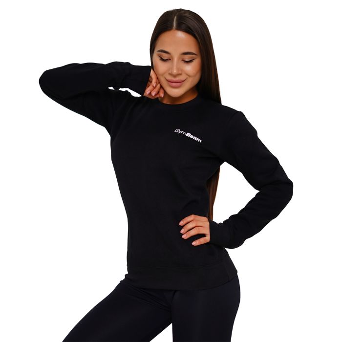 Women‘s Jumper Basic Black - Gymbeam M