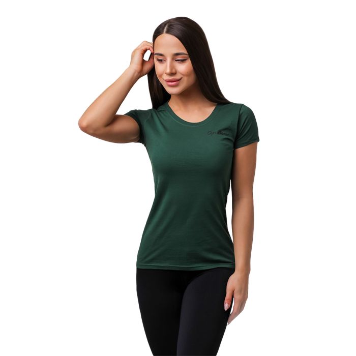 Dámske tričko Basic Green - GymBeam M