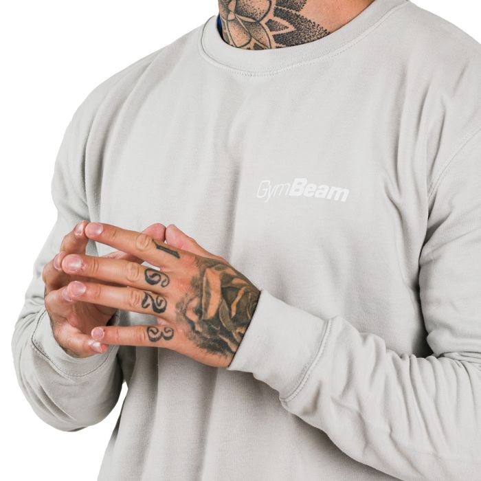 Sweatshirt PRO Jumper Moon Grey - GymBeam XL