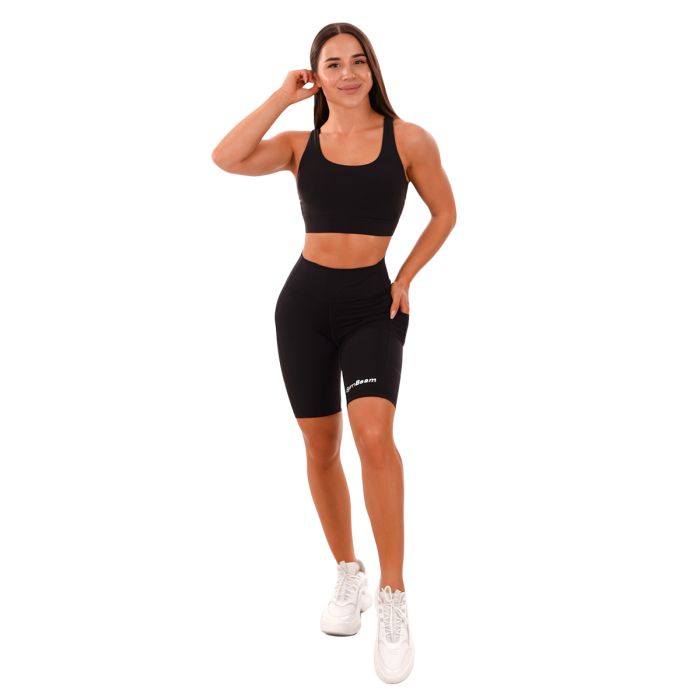 Women‘s Biker Shorts black - GymBeam M