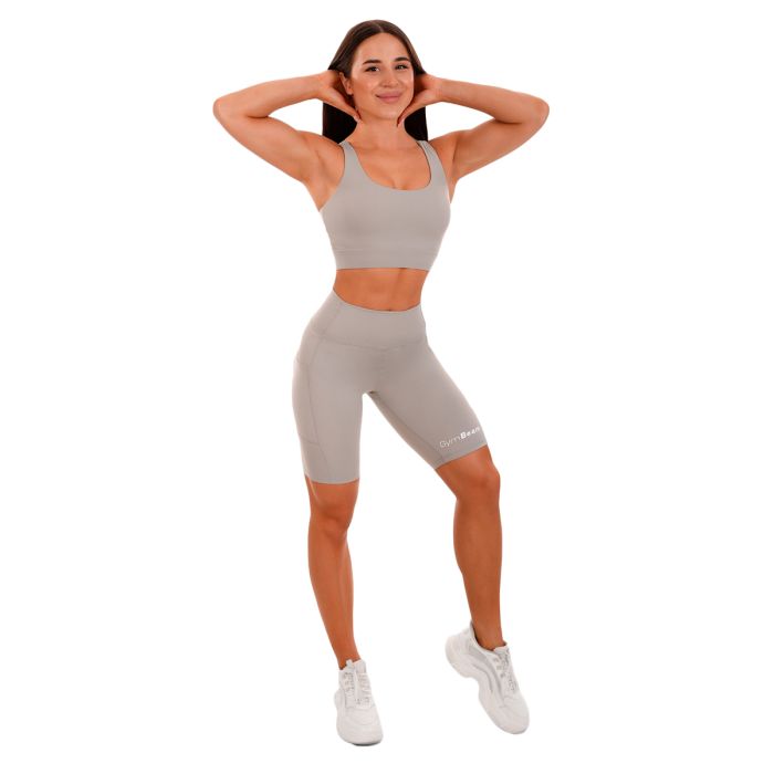 Women‘s Biker Shorts grey - GymBeam M