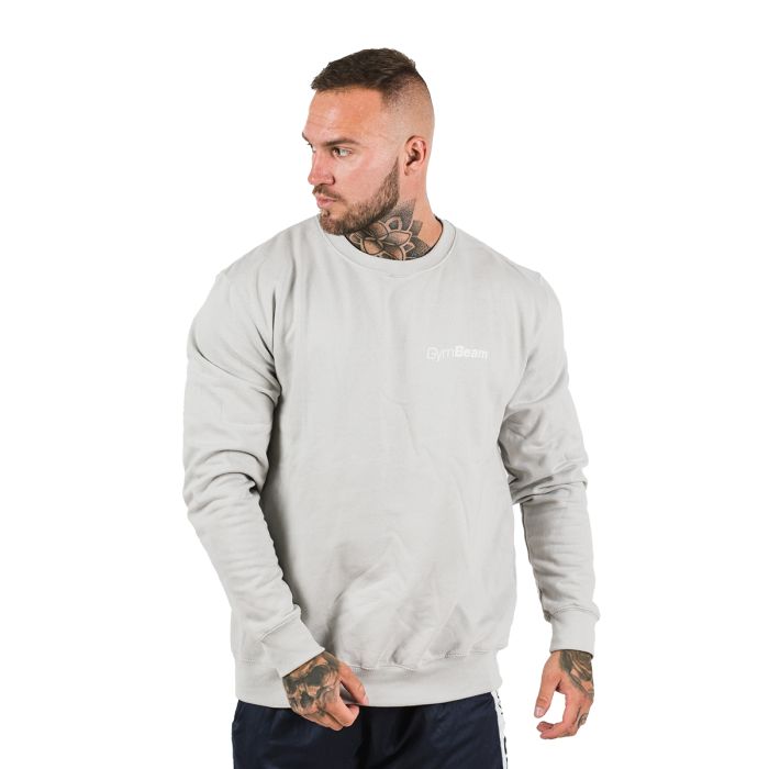 Sweatshirt PRO Jumper Moon Grey - GymBeam XL
