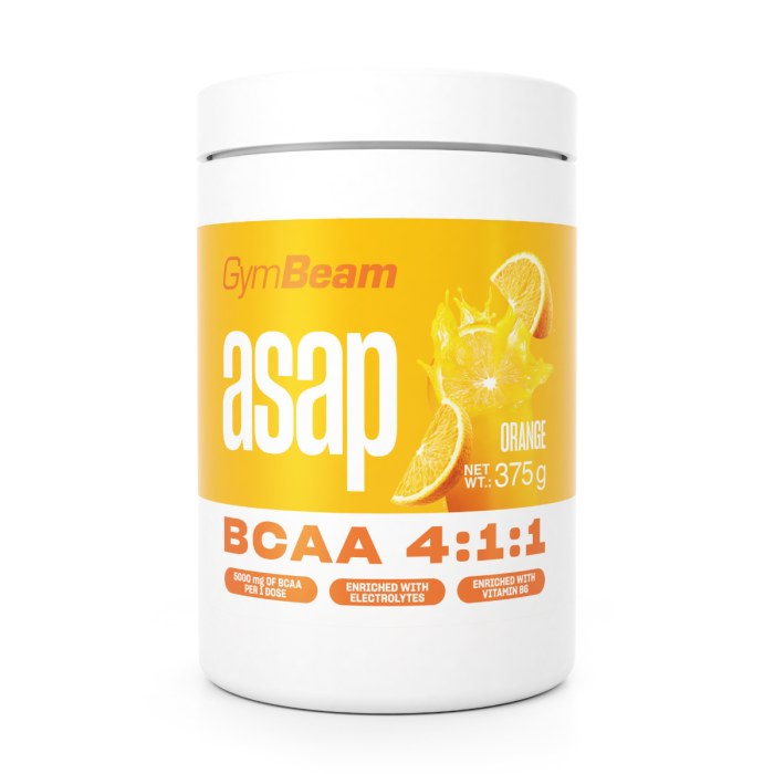 ASAP BCAA - GymBeam 375 g - orange
