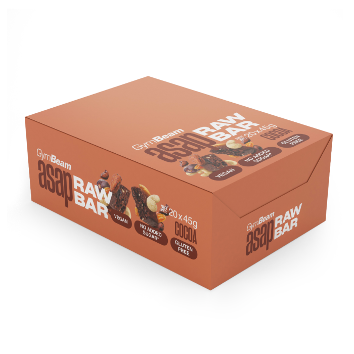 ASAP Raw Bar - GymBeam 45 g - strawberry