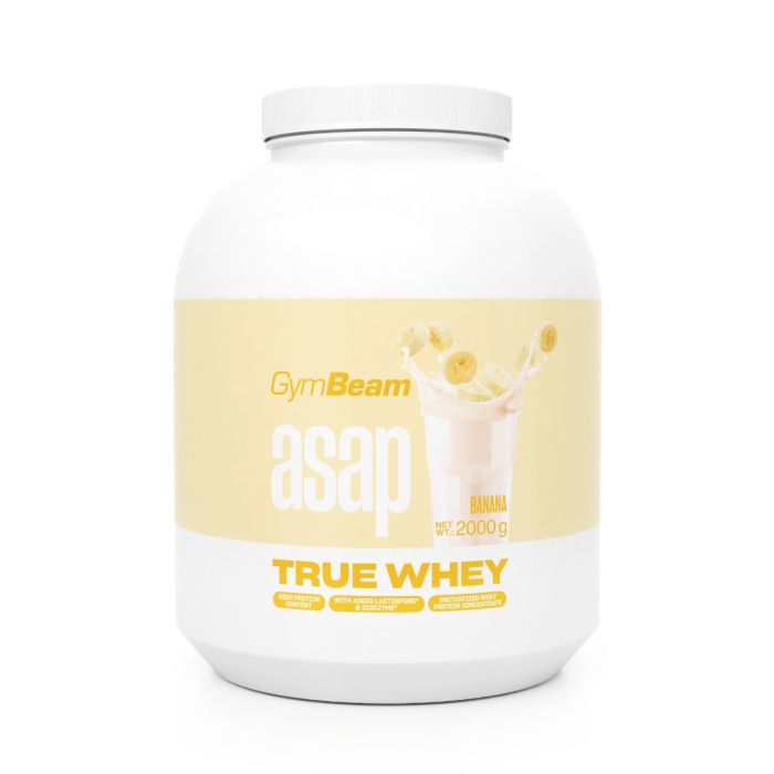 ASAP True Whey - GymBeam 900 g - banana