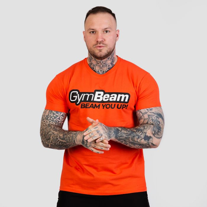 Beam T-shirt Orange - GymBeam L