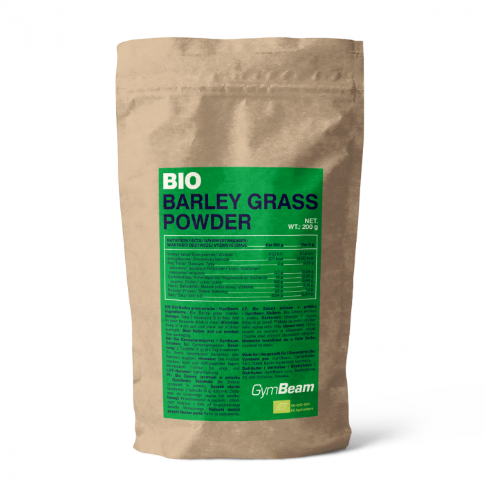 Bio Zelený jačmeň - GymBeam 200 g