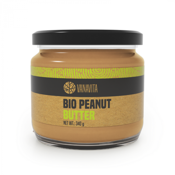 BIO Peanut butter - VanaVita 340 g - smooth
