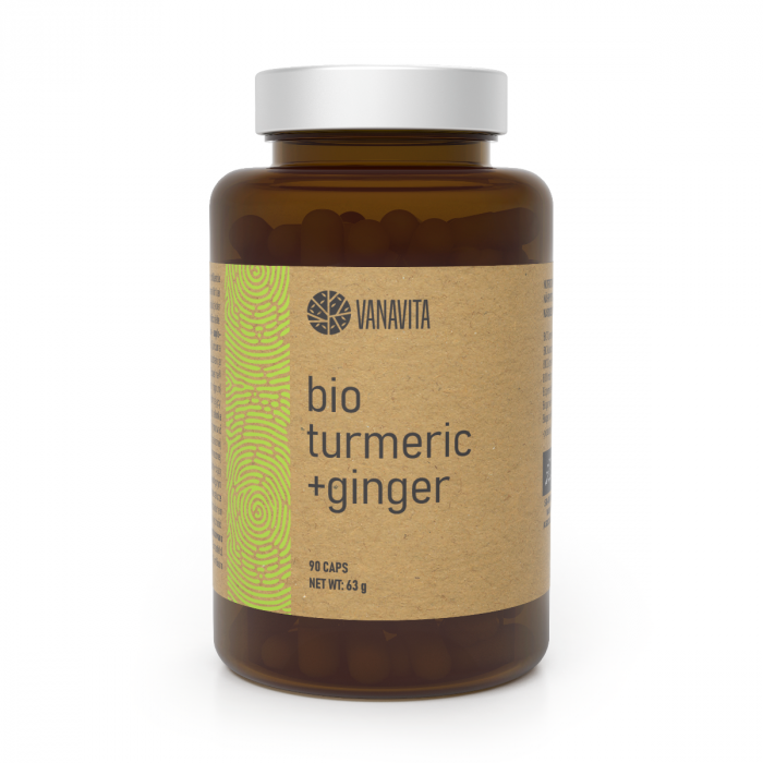 BIO Turmeric + Ginger - VanaVita 90 caps