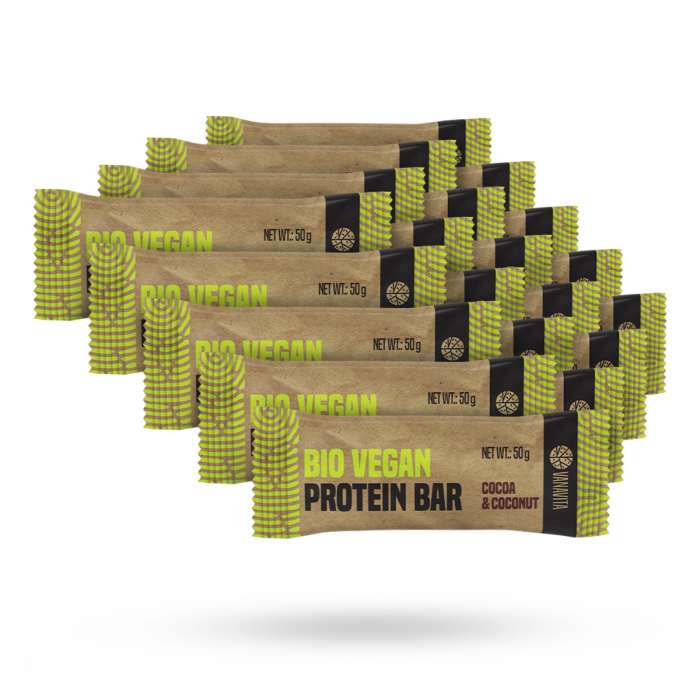 BIO Vegan Protein Bar - VanaVita 50 g - sour cherry