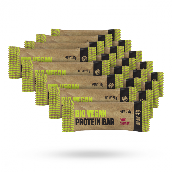 BIO Vegan Protein Bar - VanaVita 50 g - sour cherry