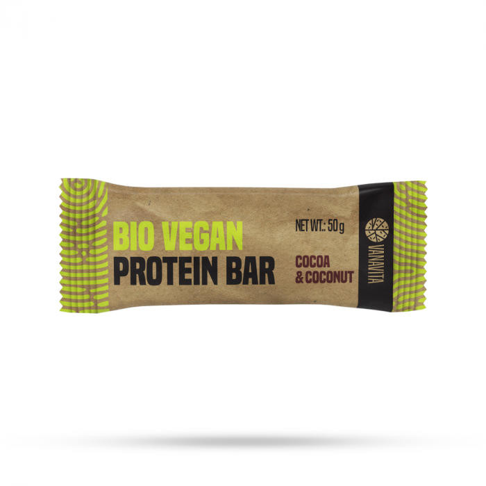 BIO Vegan Protein Bar - VanaVita 50 g - sour cherry