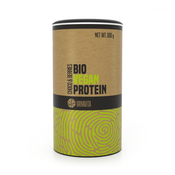 BIO Vegan Protein - VanaVita 600 g - choco & berries