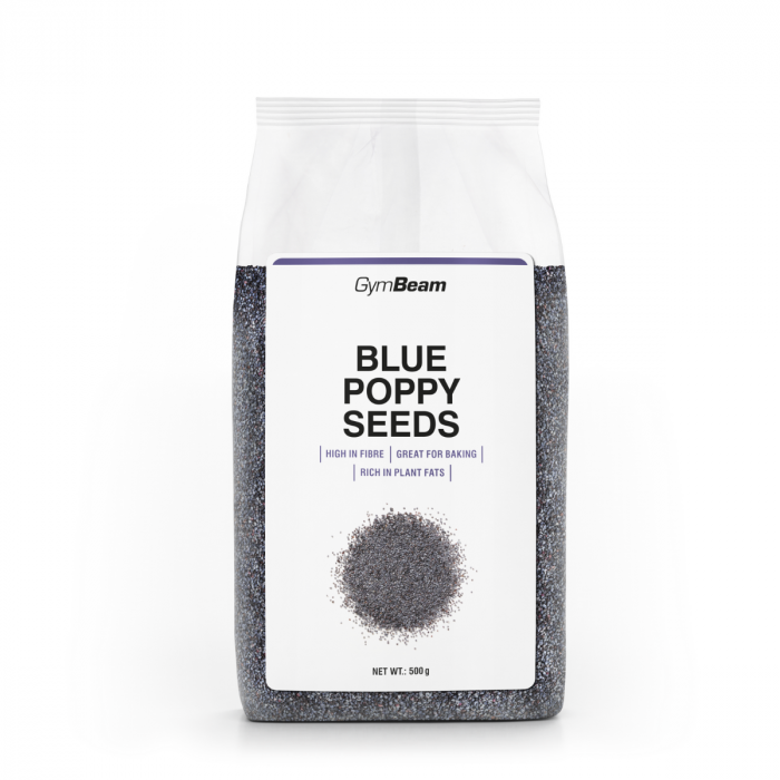 Blue poppy seeds - GymBeam 500 g