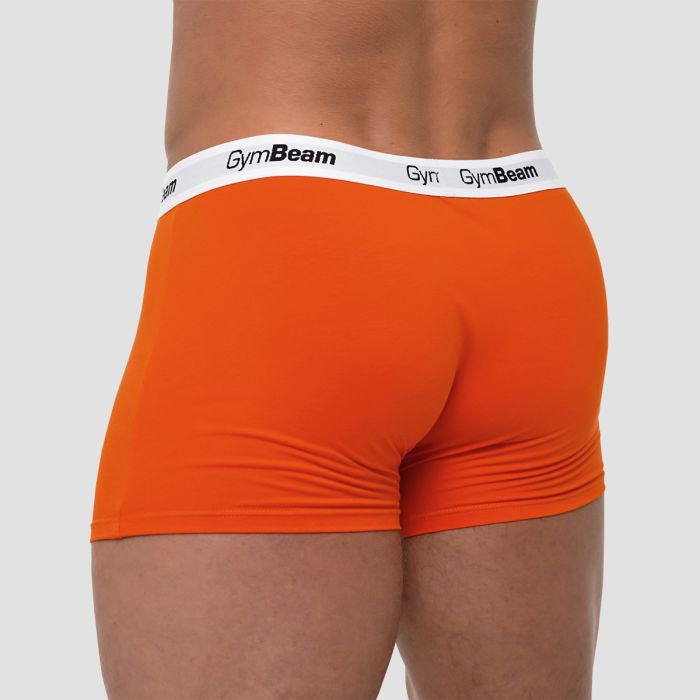Boxer briefs Essentials 3Pack Orange - GymBeam XXXL