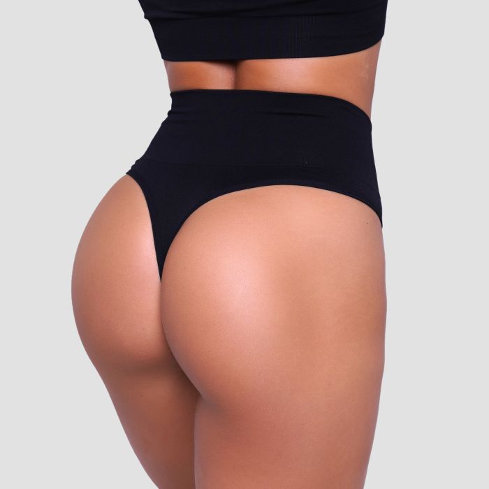 Brasilian Briefs 2Pack Black - GymBeam S