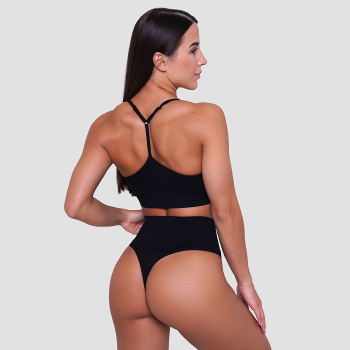 Brasilian Briefs 2Pack Black - GymBeam S