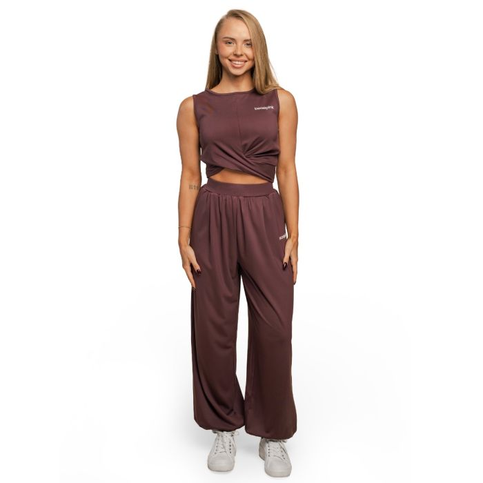 Women‘s Breeze Cropped Top Mulberry - BeastPink M