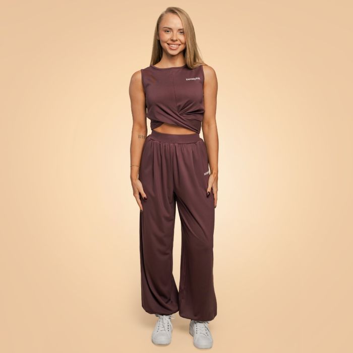Women‘s Breeze Cropped Top Mulberry - BeastPink M