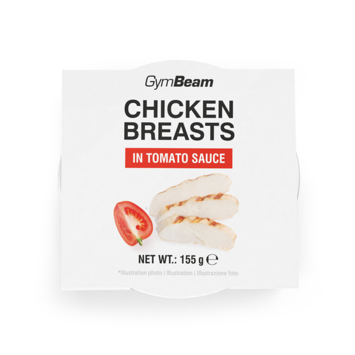 Chicken breasts in tomato sauce - GymBeam 155 g