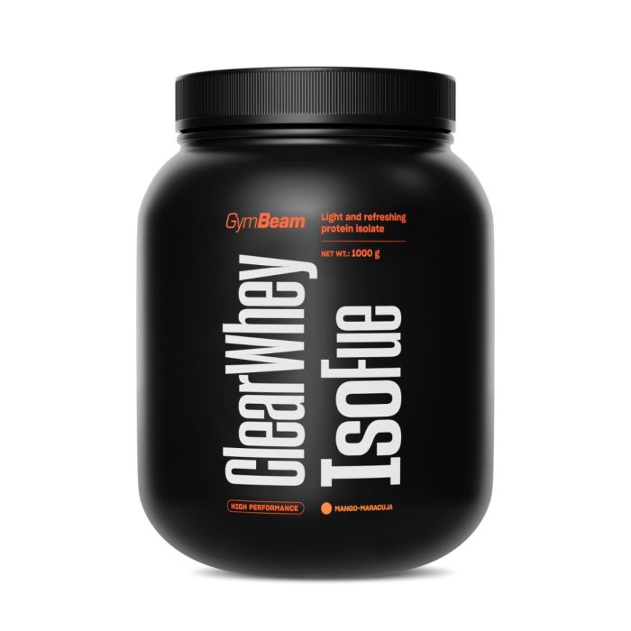 Clear Whey IsoFue - GymBeam 500 g - lemon lime