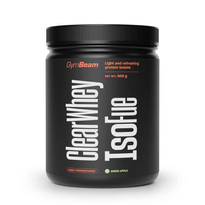 Clear Whey IsoFue - GymBeam 500 g - lemon lime
