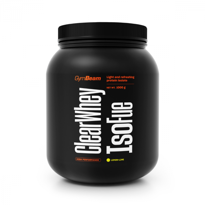 Clear Whey IsoFue - GymBeam 500 g - lemon lime