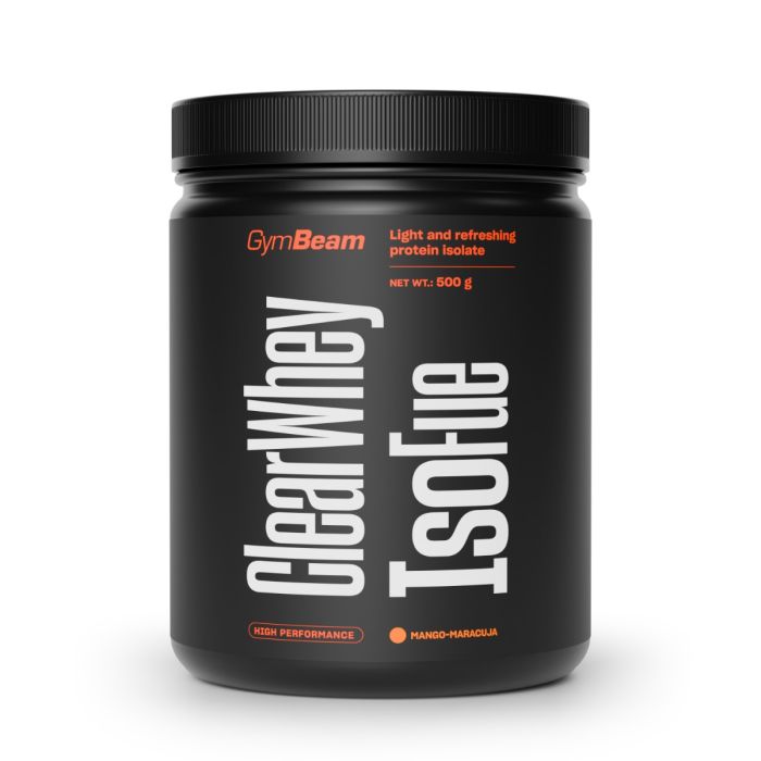 Clear Whey IsoFue - GymBeam 500 g - lemon lime