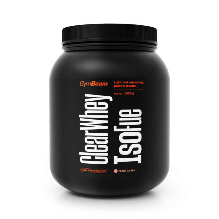 Clear Whey IsoFue - GymBeam 500 g - lemon lime