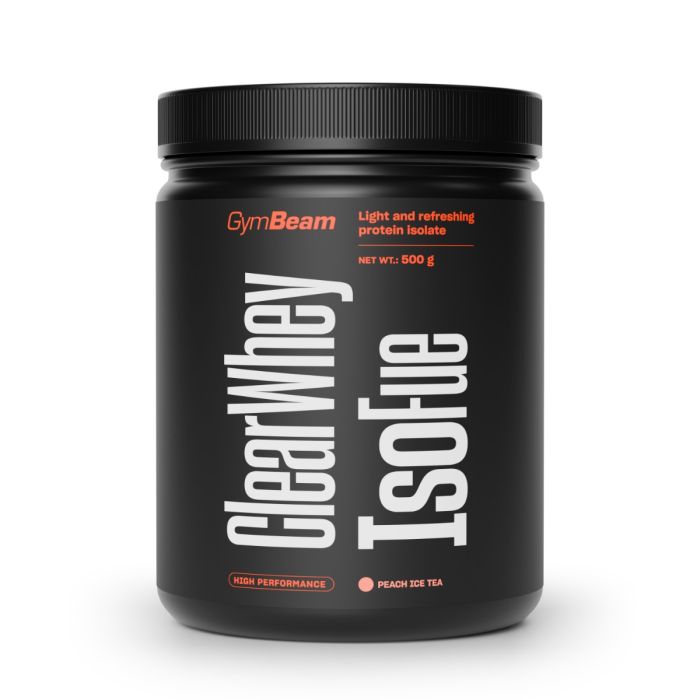 Clear Whey IsoFue - GymBeam 500 g - lemon lime