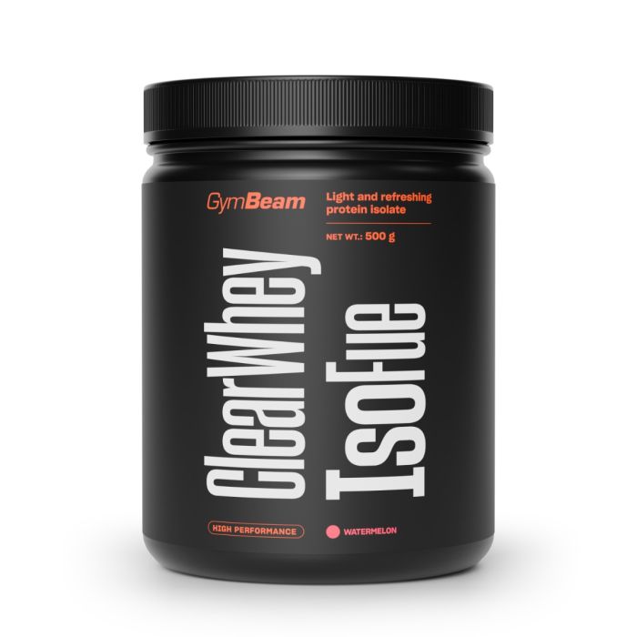 Clear Whey IsoFue - GymBeam 500 g - lemon lime