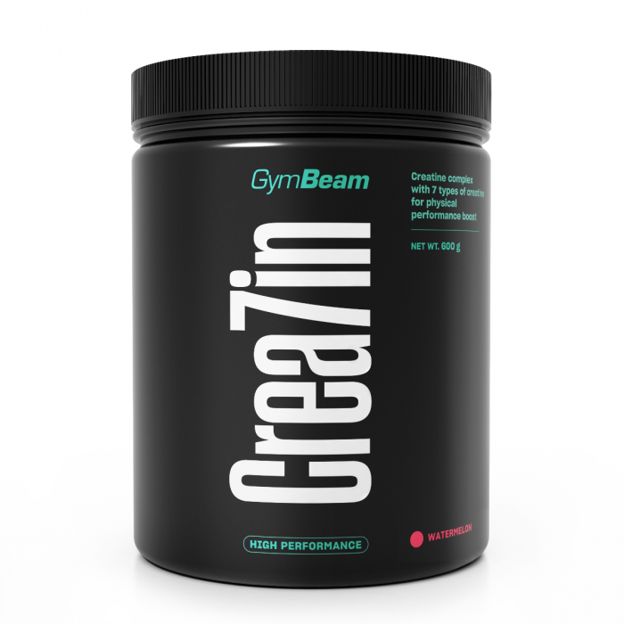 Kreatín Crea7in - GymBeam 600 g - peach ice tea