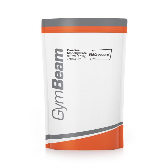 Mikronizovaný kreatín monohydrát (100% Creapure)  - GymBeam 1250 g - unflavored - 00