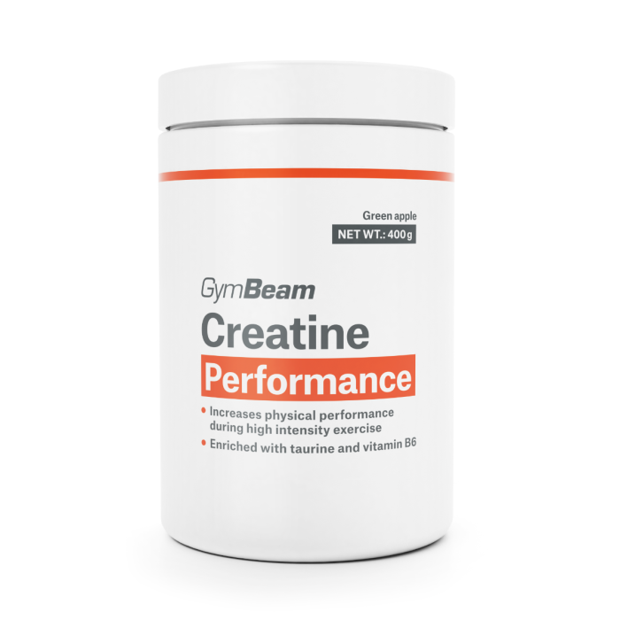 Creatine Performance - GymBeam 400 g - green apple