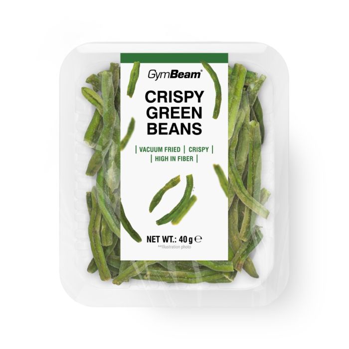 Crispy green beans - GymBeam 40 g
