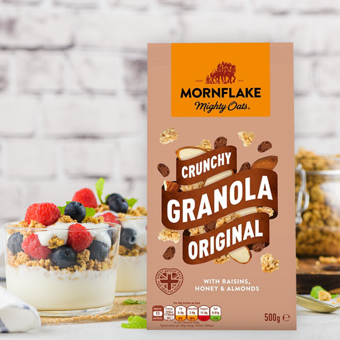 Crunchy Granola Original 500 g - Mornflake 500 g