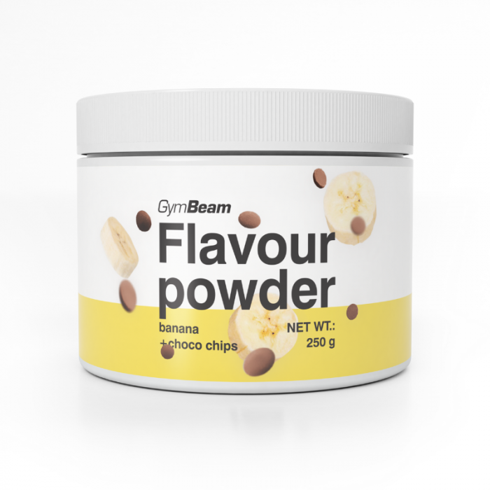 Flavour powder - GymBeam 250 g - chocolate with choco chips